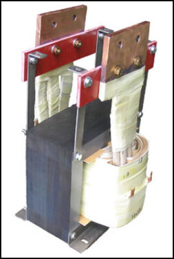 800 AMP HIGH CURRENT TRANSFORMER, 4 KVA Output: 5 VAC, 800 Amps P/N 18433