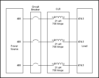 CLR, 700 AMPS CONTINUOUS, FAULT CURRENT 58000 AMPS , P/N 18814CLR Schematic Diagram