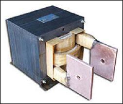 Custom Designed HIGH CURRENT TRANSFORMER, 16 KVA Output: 8 VAC, 2000 AMPS, P/N 18875