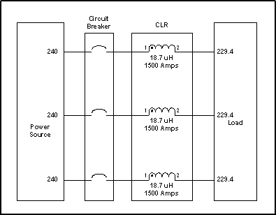 CLR, 1500 AMPS CONTINUOUS, FAULT CURRENT 34000 AMPS , P/N 19038CLR Schematic Diagram