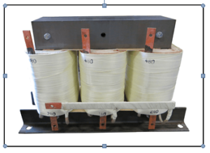 THREE PHASE BOOST TRANSFORMER, 25 KVA, INPUT 240 VAC, OUTPUT 480 VAC, PN 19018N