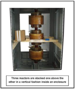 AIR CORE REACTOR, 26.5 uH, 600 AMPS CONTINUOUS, P/N 6909L