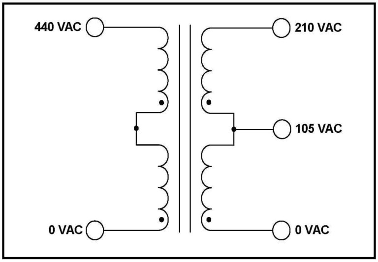 Single Phase Multi Tap Transformer, 50 Kva, P N 19113n - L C Magnetics