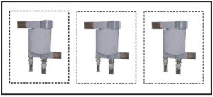 AIR CORE REACTOR, 4000 AMPS CONTINUOUS, FAULT CURRENT 65000 AMPS AVAILABLE CURRENT 200000 AMPS, P/N 6766L