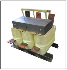 THREE PHASE BOOST TRANSFORMER, 240 KVA, INPUT 208 VAC, OUTPUT 220 VAC, P/N 19242