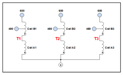 three-phase-buck-boost-transformer-schematic-diagram