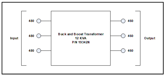 Buck-and-booster-transformer-12kva-input-ouput-block-diagram