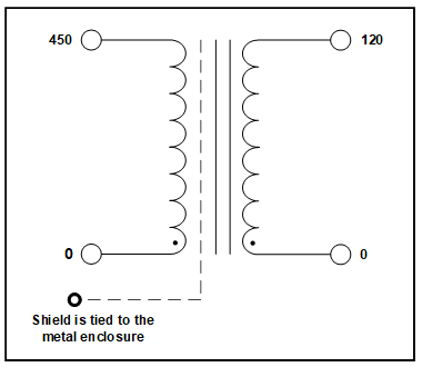 SINGLE PHASE ISOLATION TRANSFORMER, 10 KVA, P/N 19387N - L/C Magnetics