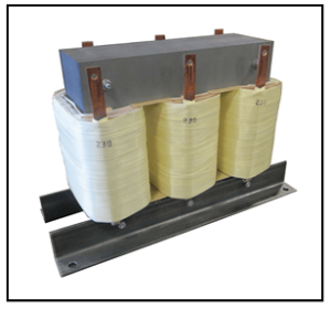 THREE PHASE BOOST TRANSFORMER, 14 KVA, INPUT 415 VAC, OUTPUT 230 VAC, P/N 19412N