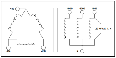 three-phase-buck-boost-transformer-schematic-diagram