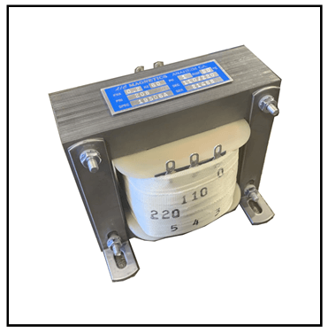 CENTER TAP TRANSFORMER, 0.2 KVA, P/N 19506A - L/C Magnetics