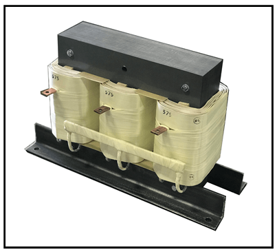 THREE PHASE BUCK BOOST TRANSFORMER, 25 KVA, P/N 19519N - L/C Magnetics