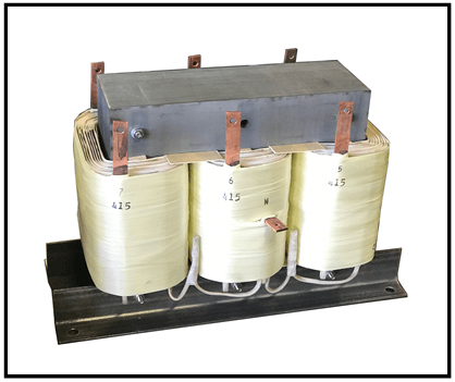 DELTA WYE TRANSFORMER, 15 KVA, P/N 19540N - L/C Magnetics