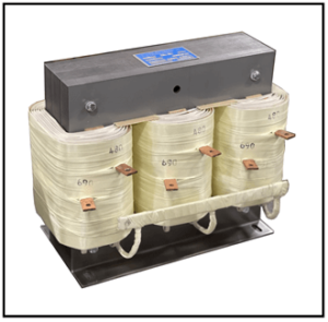 THREE PHASE AUTO TRANSFORMER, 25 KVA, INPUT 480 VAC, OUTPUT 690 VAC, P/N 19610