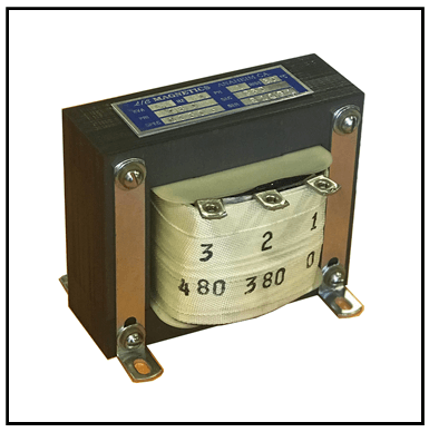 REPLACEMENT AUTO TRANSFORMER, 0.5 KVA, P/N 19505