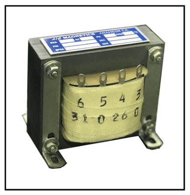 REPLACEMENT TRANSFORMER, 77 VA, P/N 19507