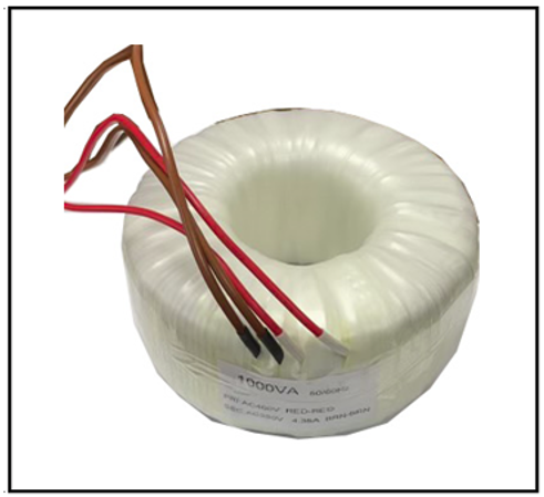 REPLACEMENT TOROIDAL TRANSFORMER, 1000 VA, P/N JA-02