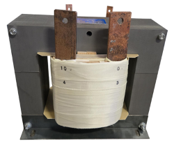 Custom Designed HIGH CURRENT TRANSFORMER, 100 KVA, P/N 19257B