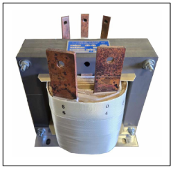Custom Designed HIGH CURRENT TRANSFORMER, 100 KVA, P/N 19257B