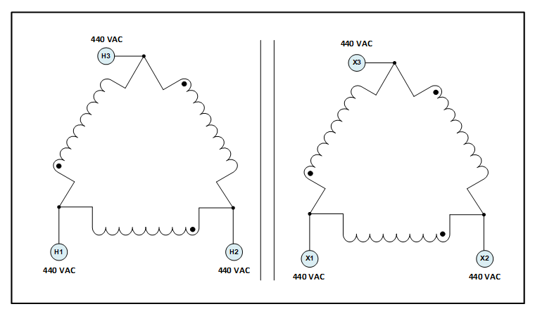 4 MIL E-E CORE AUTO TRANSFORMER, 28 KVA, 400 Hz, P/N 19198B