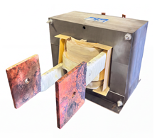 Custom Designed HIGH CURRENT TRANSFORMER, 100 KVA, P/N 19257B